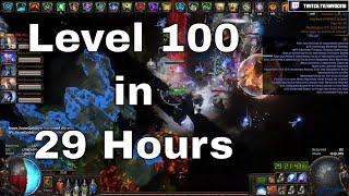 Level 100 in 29 Hours - Spark Trickster