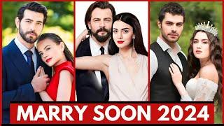 Famous Turkish Actors Who Get Marry Soon in 2024 | Most Handsome Turkish Actors 2024