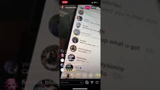 KING VON CATCHES ASIAN CHEATING ON IG LIVE!