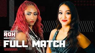 FULL MATCH Rok-C vs  Miranda Alize | ROH Women's World Title | Death Before Dishonor 2021