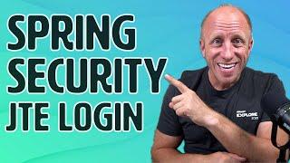 Spring Security + OAuth2 + JTE: Login System Tutorial