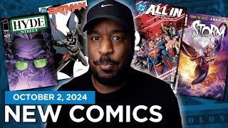 NEW COMIC BOOK DAY 10/2/24 | DC ALL IN SPECIAL #1, STORM #1, HYDE STREET #1, SPACE USAGI