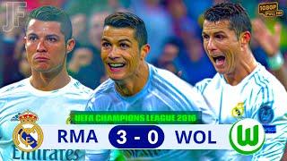 CRISTIANO RONALDO CRUSHES WOLFSBURG WITH A MAGICAL HAT-TRICK, SHOWING THE WORLD WHO THE TRUE KING IS