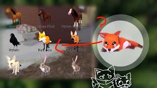 Baby foxes aren't added? Heres how to get a ''baby fox''! | Roblox  Animal Life: Forest RP |