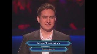 John Zimcosky on Who Wants to Be a Millionaire (Part 2/2)