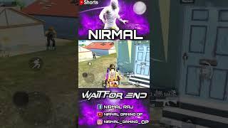 Nirmal gaming op 1v4 best Clutch GODTushar Op GOD AD YT Clutch GODPraveen YT #Shorts #viralshorts