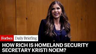 How Rich Is Homeland Security Secretary Kristi Noem?