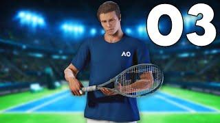 TopSpin 2K25 My Career - Part 3 - I'm Becoming a Tennis Fan?!