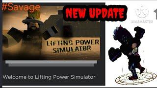 Lifting power simulator NEW UPDATE, MAXED Player *WITHOUT ROBUX* !