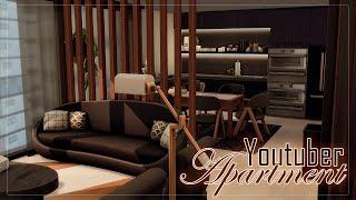 Квартира видеоблогера | Симс 4: Строительство | Youtuber Apartment | The Sims 4: Speed Build