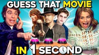 Guess That Movie In One Second Challenge ft. Zombies 2 Cast