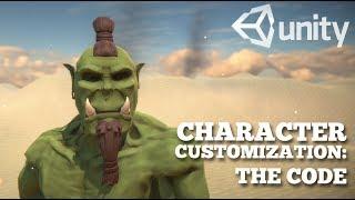 Unity Character Customization (3/3): The code (C#)