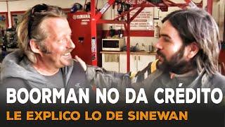 Explico a CHARLIE BOORMAN lo de SINEWAN / Long Way up with Ewan Mcgregor / MUNDO EN MOTO