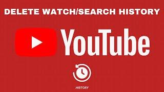 How To Delete YouTube Search/Watch History on PC!