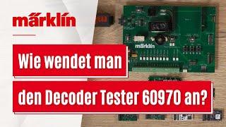 Märklin Decoder Tester 60970 Vorstellung