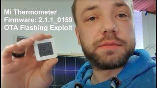 ATC_MiThermometer from 2.1.1_0159 OTA Firmware upload exploit Xiaomi Thermometer