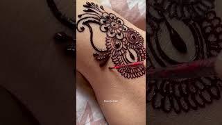 Unique n easy step  #mehendi #shorts #youtubeshorts #fyp