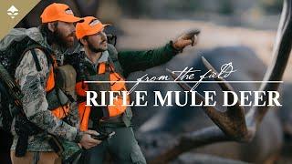 Rifle Mule Deer Hunting with Brady Miller & Scott Christensen | GOHUNT From the Field