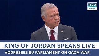 JUST IN: Jordan’s King Abdullah Addresses EU Parliament on Gaza War | AC1G
