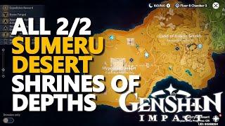 Sumeru Desert Shrines Of Depths Genshin Impact All