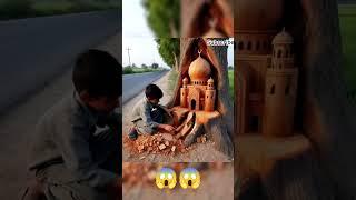 The mosque was built with hard work  #youtubeshorts #masjid #islam #ai #shorts