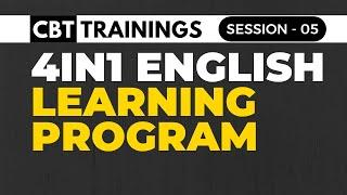 4 in 1 English Learning Program - Online Session 05 - Learn English like a Pro - CBT Trainings