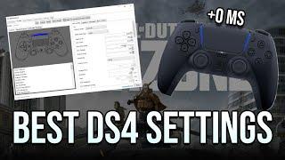 BEST DS4 SETTINGS FOR WARZONE (0 Input Delay)