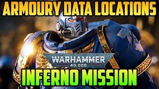 Armoury Data Locations Inferno Mission | Warhammer 40000 Space Marine 2