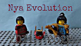 Nya Evolution 2011 - 2022 | Lego Ninjago stop motion