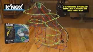 Typhoon Frenzy Roller Coaster Building Set by K'NEX