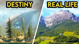 Destiny 2 - WHERE THE EDZ IS IN REAL LIFE! Secrets You Missed