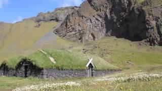 Turf houses in Westman Islands