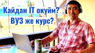 Кайдан IT окуйм? ВУЗ же курс?