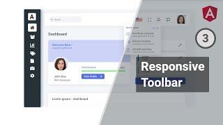 Adding Responsive Toolbar | Part 3 | Responsive Sidenav