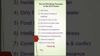 Repeated Reading passages in the IELTS exam  #ielts #ieltsreading #ieltsexam #ieltsreadingtips
