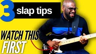 Watch this Before you SLAP DA BASS   3 Helpful tips to get you started How to Play Slap Bass