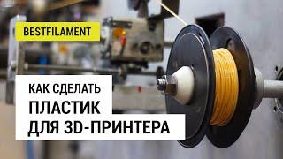 Как сделать пластик для 3D-принтера