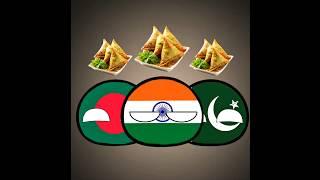 Countries favorite Dishes || #trending #shorts #countryballs edit
