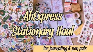 AliExpress Stationary Haul (for Journaling & Pen Palling)