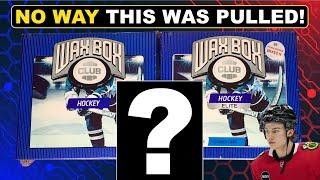 I CAN’T BELIEVE THIS HUGE PULL! ELITE Wax Box Club Hockey Card Box + Standard - February 2024