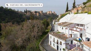 SACROMONTE | Museo Cuevas del Sacromonte, Granada | Walking tour 4k