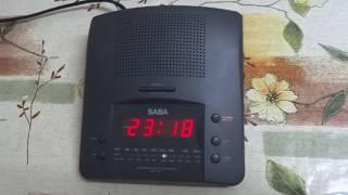 Radio with clock SABA CR171 (Germany)