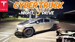 2024 Tesla Cybertruck | Night Drive POV | Manhattan NYC