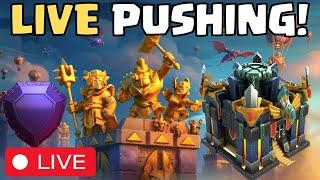 Pushing Townhall 17 Legend League Attacks and Event! | Clash Of Clans