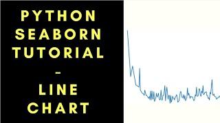 How to Create and Enhance Line chart using Python Seaborn Library