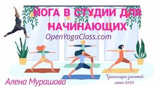 Хатха Йога + МФР 1 час I Великие Луки студия Акцент I занятие в прямом эфире 20250602!