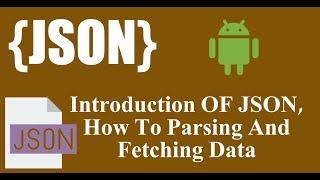 Json Data Fetching And Parsing From URL Android Studio