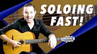 How To Solo When The Tempo Is Really Fast! - Gypsy Jazz Guitar Secrets