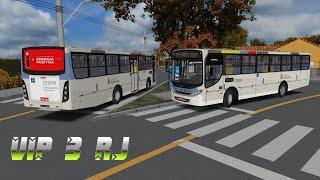 OMSI 2 MOTORISTA TENTA FAZER ÔNIBUS CORRE CAIO APACHE VIP III OF- 1721 MB PADRÃO RJ 2 PORTAS