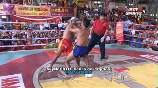 Бирманский бокс летхвей: сокрушительные удары/Lethwei: crushing blows. Mandalay Rumbling Fight.